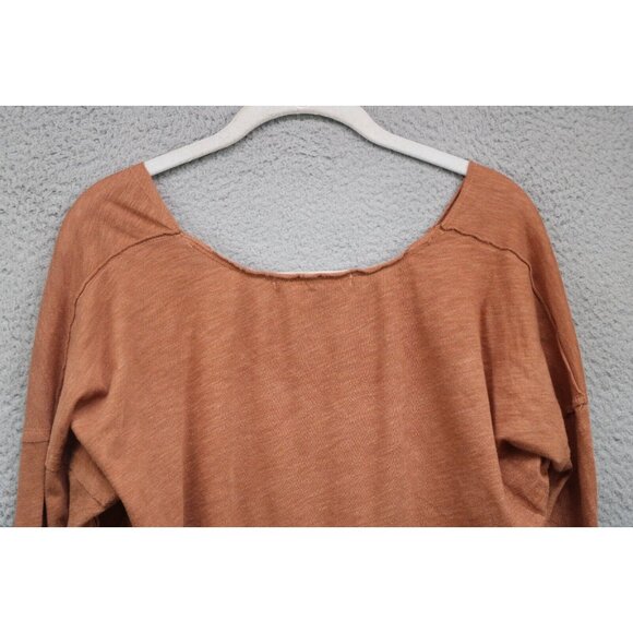 We the Free Long Sleeve Tee-Snaps-Size Small-BOHO-Hippie - Picture 10 of 10